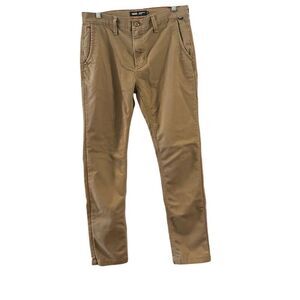 Vans Men's Tan Authentic Chino Slim Straight Pants Size 30